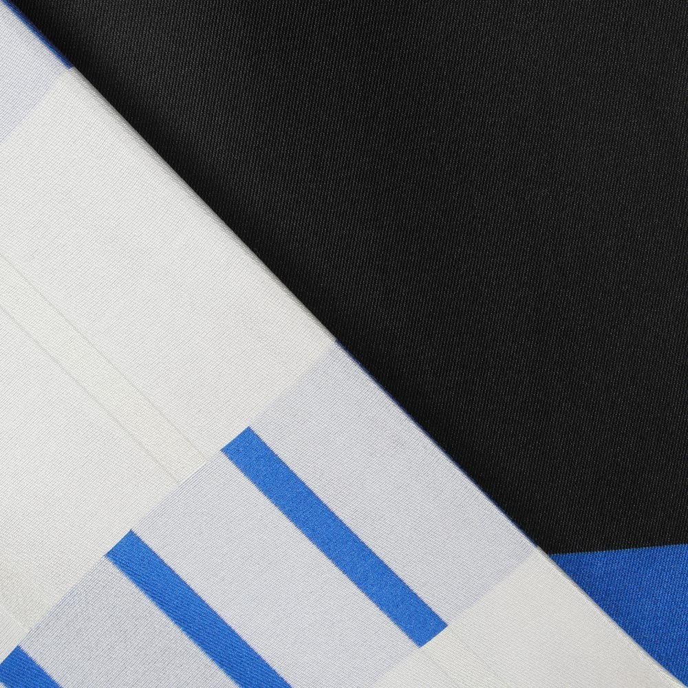 Mikado Jacquard Multirayas Azulón - Ribes y Casals