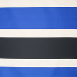 Mikado Jacquard Rayas Azulón - Ribes y Casals