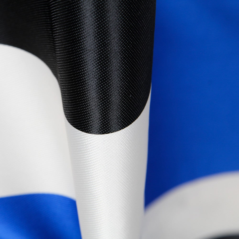 Mikado Jacquard Rayas Azulón - Ribes y Casals