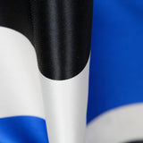 Mikado Jacquard Rayas Azulón - Ribes y Casals