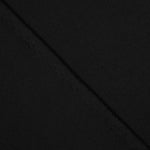 Piqué Poliéster Fino Negro - Ribes y Casals