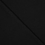 Piqué Poliéster Fino Negro - Ribes y Casals