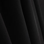 Piqué Poliéster Fino Negro - Ribes y Casals