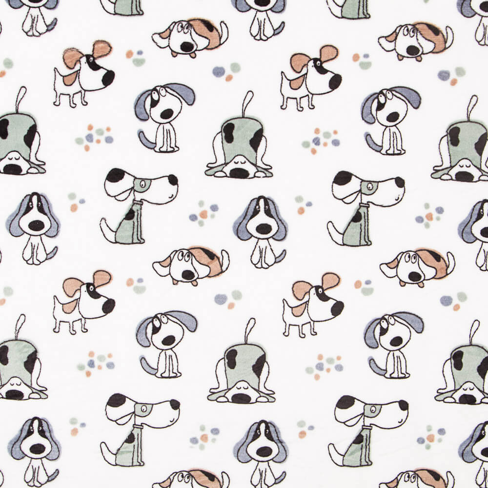 Coralina Estampada Perros Infantil - Ribes y Casals