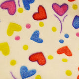 Minky Corazones Blanco - Ribes y Casals