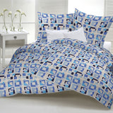 Minky Cuadros Azul - Ribes y Casals