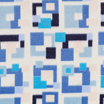 Minky Cuadros Azul - Ribes y Casals