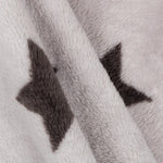 Minky Estrellitas Gris Oscuro - Ribes y Casals