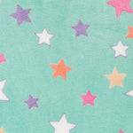 Minky Estrellitas Verde Agua - Ribes y Casals