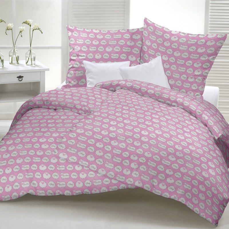 Minky Sheep Rosa Bebé - Ribes y Casals