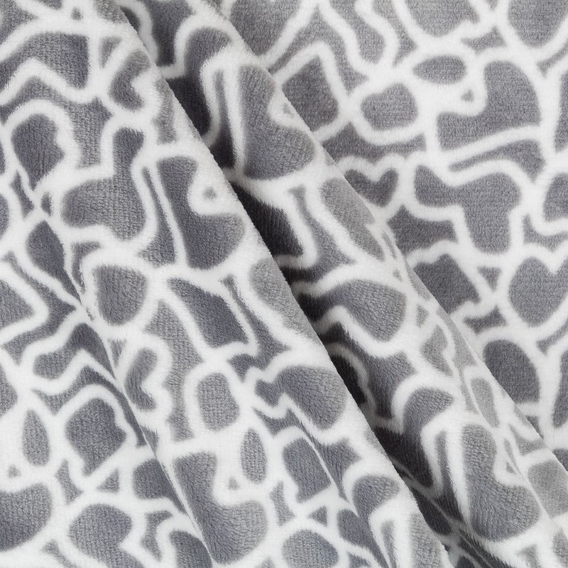 Minky Sombras Gris Medio - Ribes y Casals