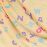 Minky Sopa Letras Amarilla - Ribes y Casals