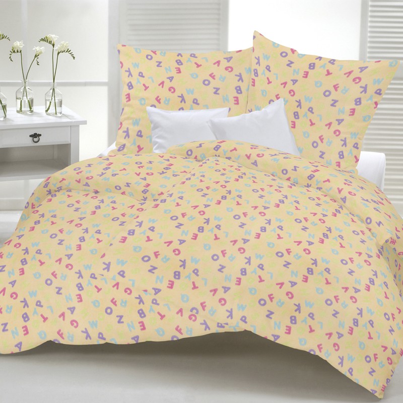 Minky Sopa Letras Amarilla - Ribes y Casals