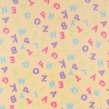 Minky Sopa Letras Amarilla - Ribes y Casals