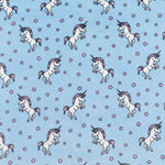 Minky Unicornio Azul - Ribes y Casals