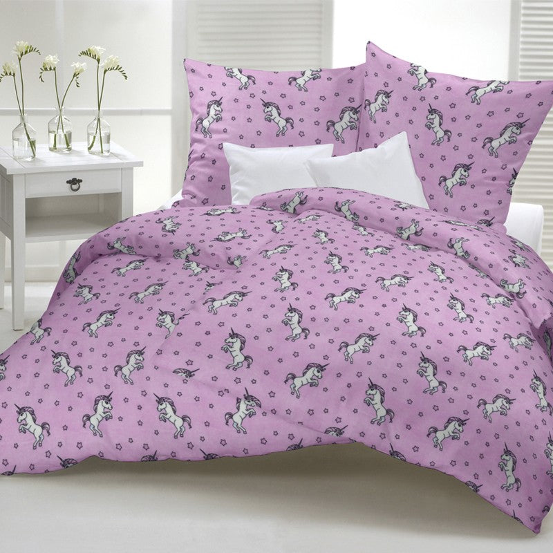 Minky Unicornio Rosa - Ribes y Casals