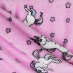 Minky Unicornio Rosa - Ribes y Casals