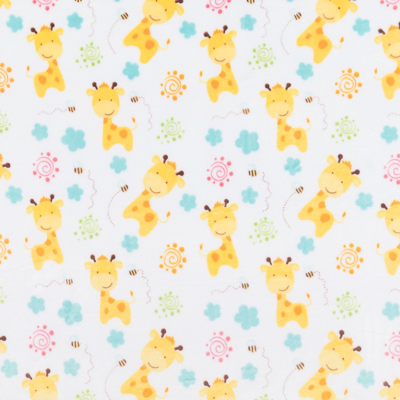 Minky Zoo Blanco - Ribes y Casals