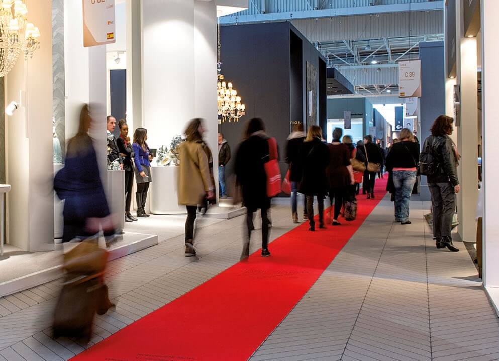 Moqueta Ferial Roja - Ribes y Casals