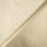 Brocado Plumeti Oro Blanco - Ribes y Casals