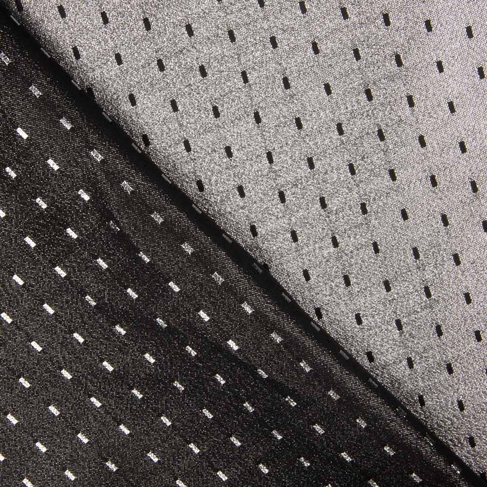 Brocado Plumeti Plata Oscuro - Ribes y Casals