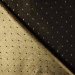 Brocado Plumeti Oro Negro - Ribes y Casals