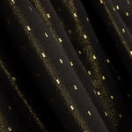 Brocado Plumeti Oro Negro - Ribes y Casals