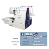 Máquina Overlock Alfa Precise Essence Remalladora - Ribes y Casals