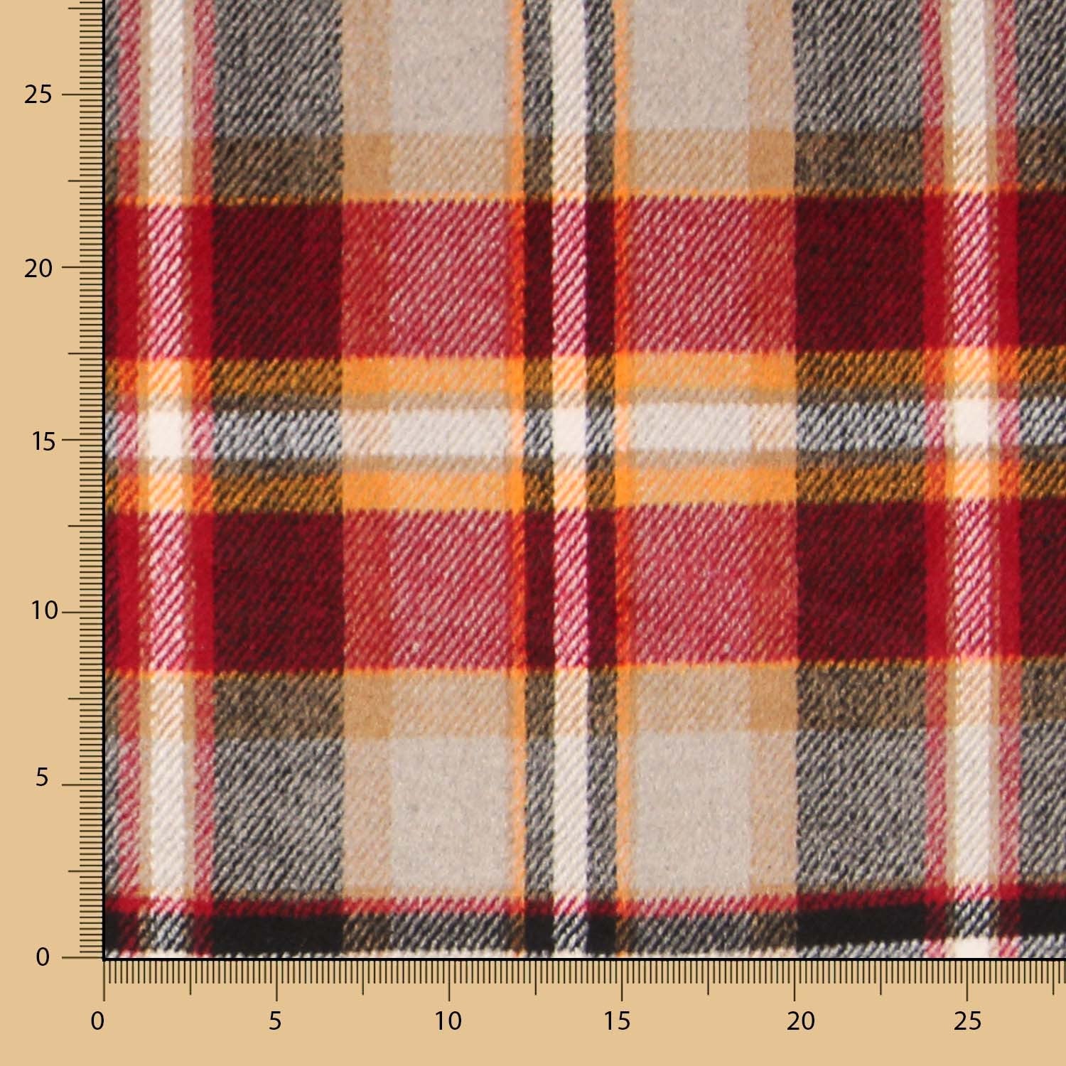 Mouflón Escoces Rojo Naranja - Ribes y Casals