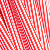 Popelín Algodón Raya Roja - Ribes y Casals