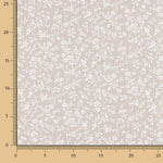 Muselina Algodón Flores Gris - Ribes y Casals