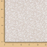 Muselina Algodón Flores Gris - Ribes y Casals