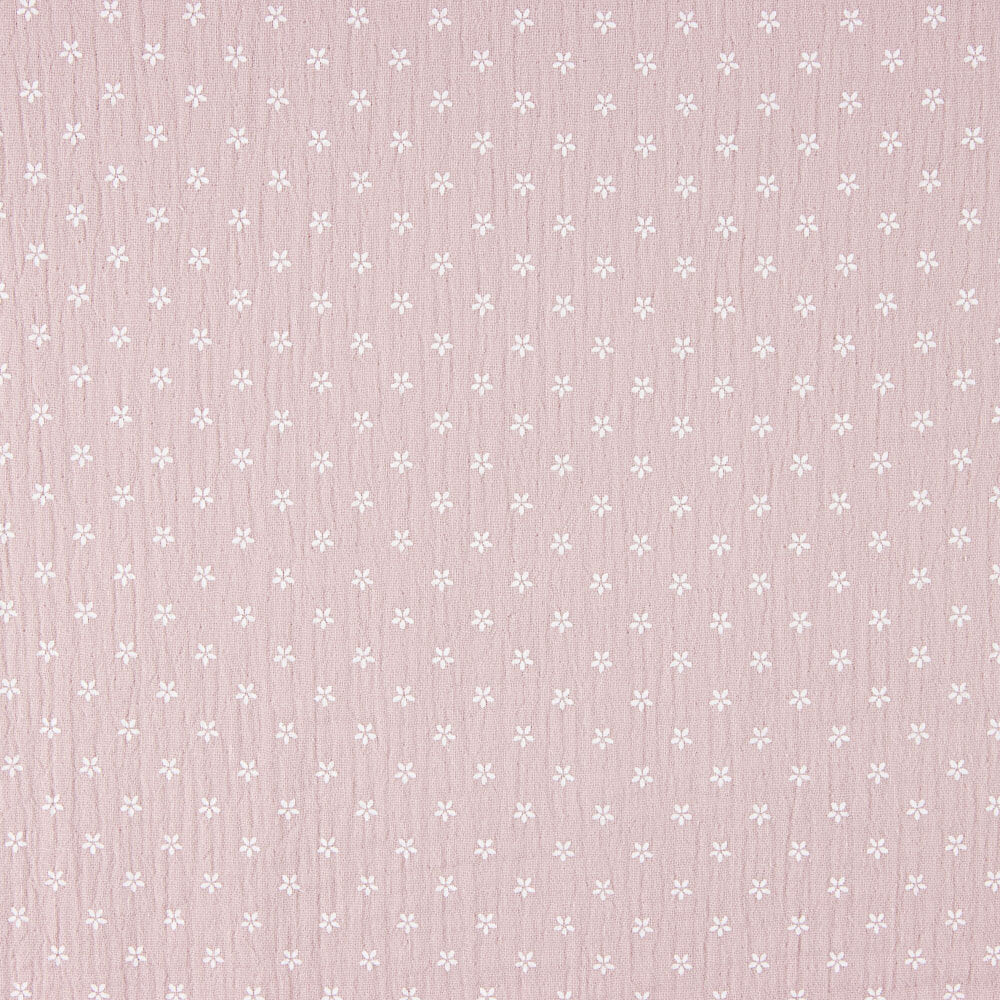 Muselina Algodón Infantil Margarita Rosa Maquillaje - Ribes y Casals