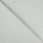 Muselina Algodón Infantil Margarita Verde Claro - Ribes y Casals