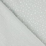 Muselina Algodón Infantil Moteado Verde Claro - Ribes y Casals