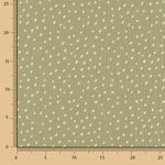 Muselina Algodón Moteado Verde - Ribes y Casals