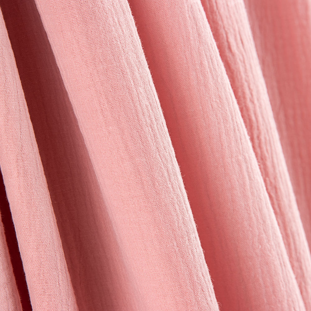 Bambula Algodón  150 cm Rosa - Ribes y Casals