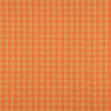 Muselina Doble Faz Cuadros Naranja-Camel - Ribes y Casals