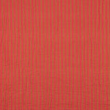 Muselina Doble Faz Rayas Rojo-Ocre - Ribes y Casals