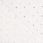 Muselina Estampada Soft Dots Beige - Ribes y Casals