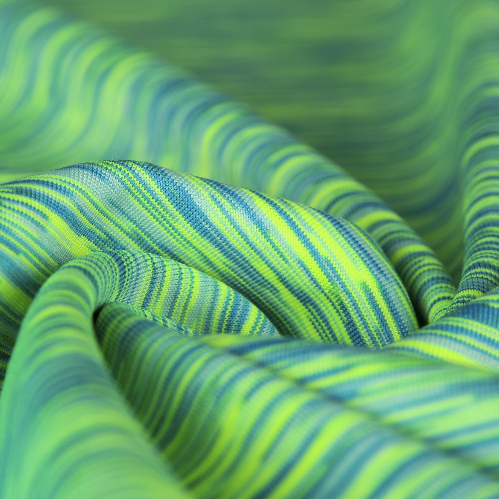 Neopreno Doble Faz Verde- Rayas - Ribes y Casals