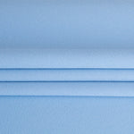 New Crepe Satén Azul Empolvado - Ribes y Casals