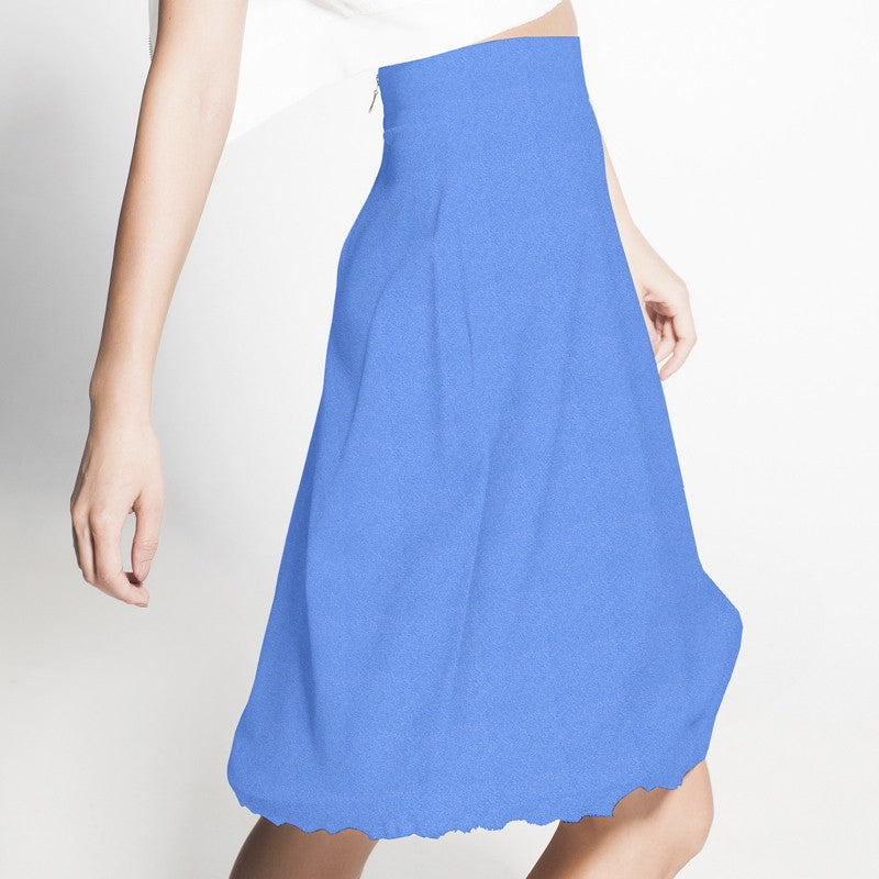 New Crepe Satén Azul - Ribes y Casals