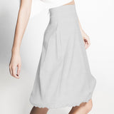 New Crepe Satén Gris Claro - Ribes y Casals