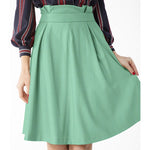 New Crepe Satén Verde Agua - Ribes y Casals