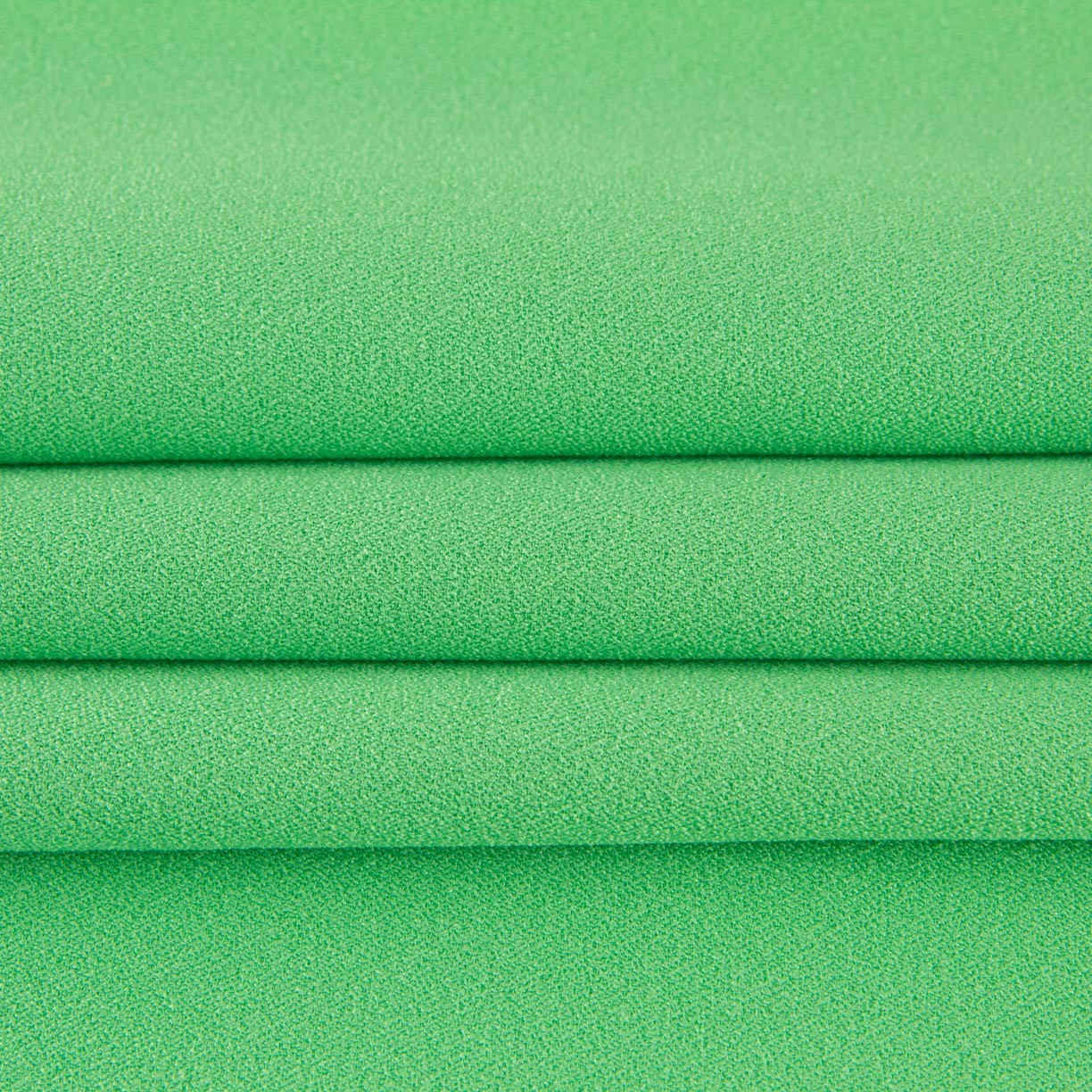 New Crepe Satén Verde Manzana - Ribes y Casals