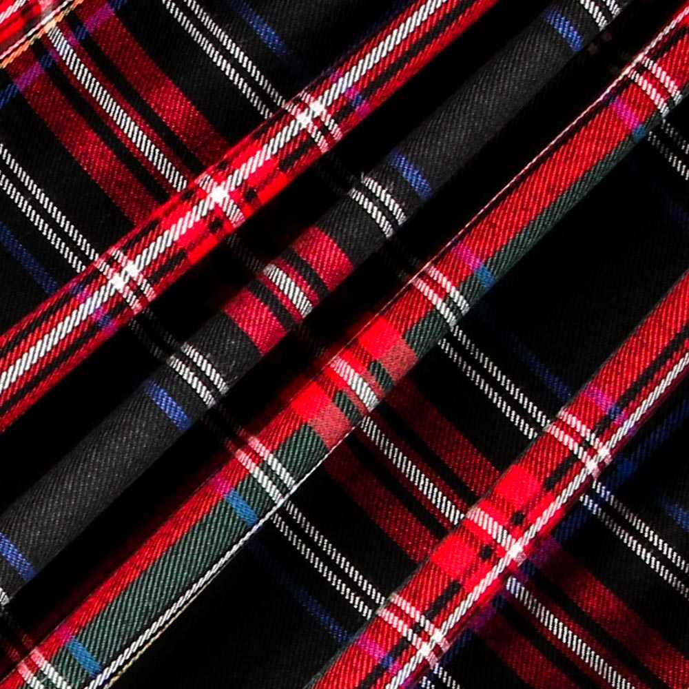 New Cuadro Escocés Negro - Ribes y Casals