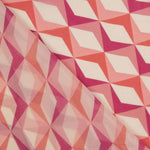 Gasa Viscosa Rombos Vintage - Ribes y Casals