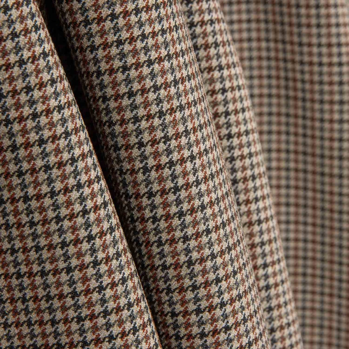 Doble Cara Cuadros Harris y Beige Liso - Ribes y Casals
