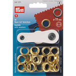 Ojetes Remachables 11mm Prym 541371 - Ribes y Casals
